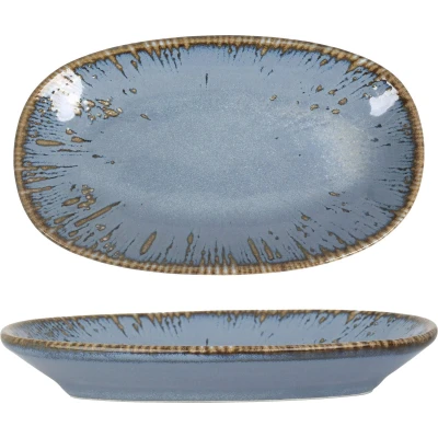 Afbeelding van Bonna Serveerschaal Sky Snell Porselein 15x8.5 cm set van 2