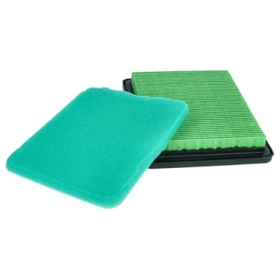 Afbeelding van vhbw Filterset (1x luchtfilter, 1x voorfilter) geschikt voor Honda HRX 426 C PD, PDE, PXE, PXEA verticuteermachine, grasmaaier