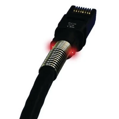 Afbeelding van Patchkabel RJ45 CAT 6A U/FTP zwart 2.4 m