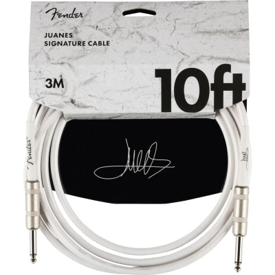 Afbeelding van Fender Juanes 10&quot;; Instrument Cable Luna White (3 meter)