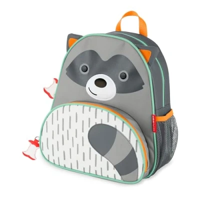 Afbeelding van Skip Hop Zoo kleine rugzak wasbeer, Meerkleurig, Small, wasbeer