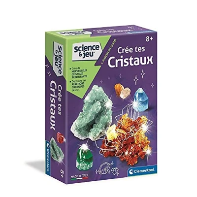 Afbeelding van Clementoni 52067 Creëer je kristallen, 187 g, 8 jaar tot 14