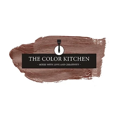 Afbeelding van Livingwalls The Color Kitchen TCK5014 Universele muurverf, verf voor woonruimtes en werkkamers, matte binnenverf in rood, 5 l dekkende
