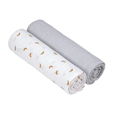 Afbeelding van Lassig Swaddle Muslin XL (2st.) Adventure Tractor