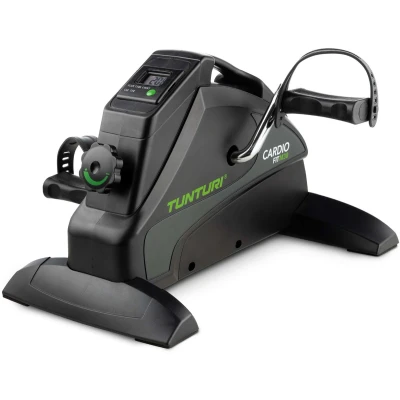 Afbeelding van Tunturi Cardio Fit M30 Stoelfiets met LCD monitor Fietstrainer instelbare weerstand Bureaufiets