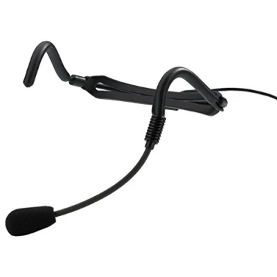 Afbeelding van Monacor HSE 100 headset microfoon met gestripte kabel