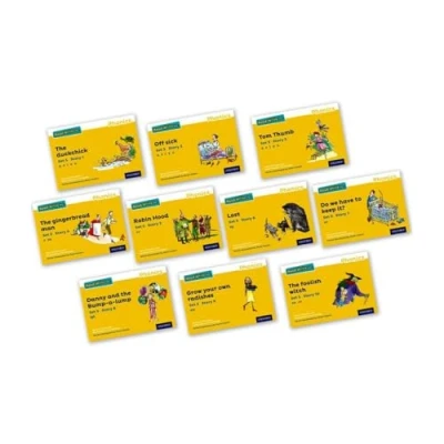 Afbeelding van Read Write Inc Phonics Set 5 Yellow Story Books Colour Pack of 10