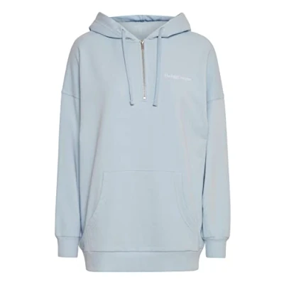 Afbeelding van Thejoggconcept Jcsafine Halfzip Sweater, Dames, Maat: XL, Cashmere blue
