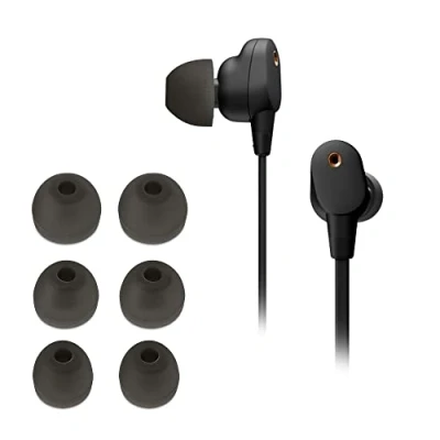 Afbeelding van kwmobile 6x cover voor in ear oortjes geschikt Sony WI 1000XM2 Vervangende oordopjes van siliconen grijs 3 maten