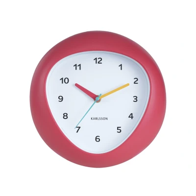 Afbeelding van Karlsson Wandklok Funky Vibes Scarlet red Ø25,5cm