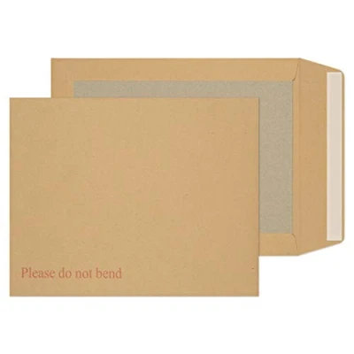Afbeelding van Blake Puur verpakking 267 x 216 mm Board Back Pocket Peel en Seal Enveloppen (22935) Manilla Pack van 125