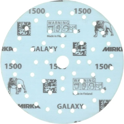 Afbeelding van MIRKA Galaxy schuurschijven 150mm 50 stuks P1000
