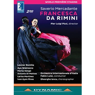 Afbeelding van Orchestra Internazionale D&#039;Italia &amp; Chorus Of The Transylvania State Mercadante: Francesca Da Rimini (2 DVD)