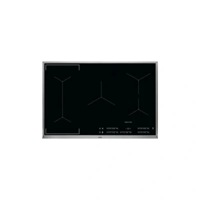 Afbeelding van AEG IKE85441XB Inbouwkookplaat, zwart, geïntegreerd, met inductiekookplaat, glaskeramiek, 1400 W, rechthoekig