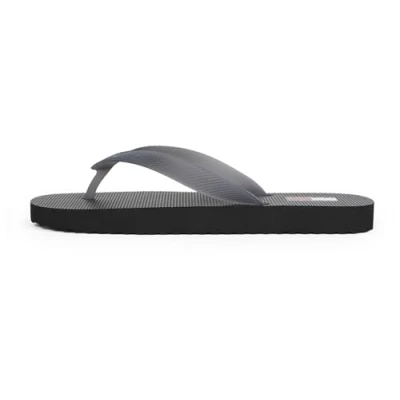 Afbeelding van TOMMY JEANS Dames TJW LOGO FLIP FLOP, Grijs (gewassen zwart), 6.5 UK, Gewassen Zwart, 40 EU