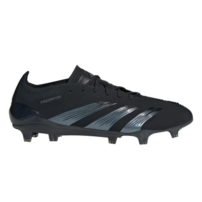 Afbeelding van adidas Performance Predator Elite FG Voetbalschoenen met kunststof noppen, Heren, Maat: 47 1/3, Core black/carbon Kunststof/ textiel