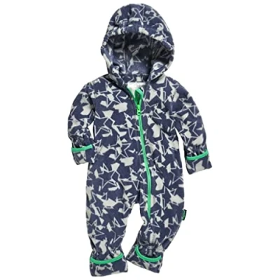 Afbeelding van Playshoes Fleece Sneeuwpak, uniseks, kinderen, Sterren, 80 cm