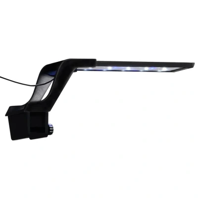 Afbeelding van vidaXL Aquariumlamp met klem LED 25 45 cm blauw en wit