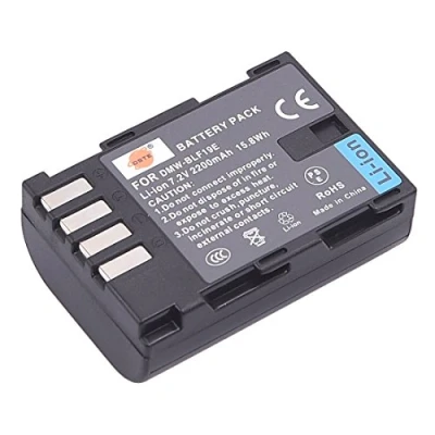 Afbeelding van DSTE vervangende batterij Li ion compatibel voor DMW BLF19 BLF19E en Panasonic Lumix DMC GH3, GH3A, GH3AGK, GH3GK,DMC GH3H,DMC GH4 camera