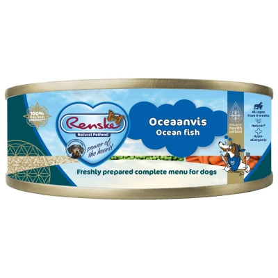 Afbeelding van Renske Blik Vers Gestoomd 95 g Hondenvoer Oceaanvis