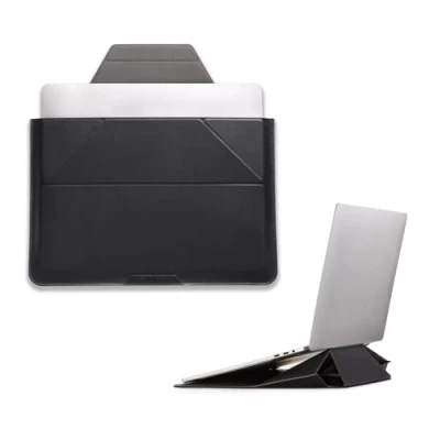 Afbeelding van MOFT Laptop draagtas &amp; standaard, uitbreidbare opslag, ultra slanke stijlvolle stukken voor 15 16&quot; notebook, compatibel met MacBook Pro 15, HP, Dell, Lenovo, Asus, geschenken mannen vrouwen