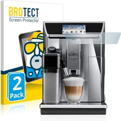 Afbeelding van BROTECT Screenprotector voor DeLonghi PrimaDonna Elite Experience ECAM656.85.MS Folie Beschermfolie matte (2 Stuks)