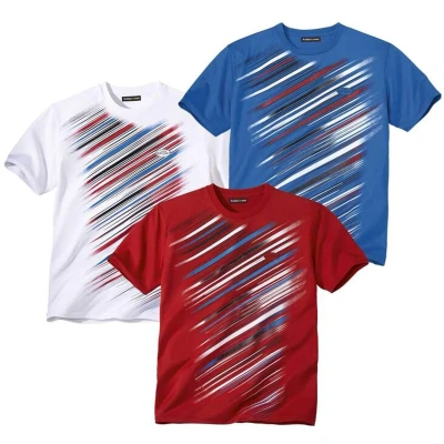 Afbeelding van Atlas for Men Set van 3 T shirts Intense Sport Heren Verkrijgbaar in grote maten 5XL