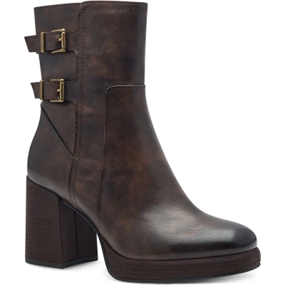 Afbeelding van Marco Tozzi Dames Enkellaarsje 2 25387 43 3C1 F breedte Maat: 40 EU