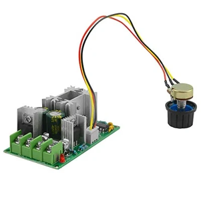 Afbeelding van PWM DC snelheidsregelaar 12V 24V 36V 48V krachtige aandrijfmodule elektronische voor ultracompacte 20A LED dimmer