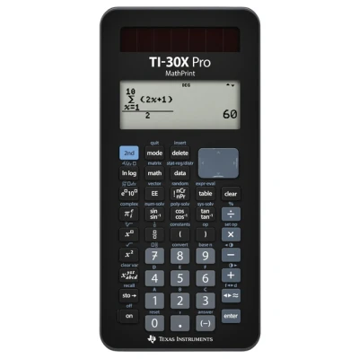 Afbeelding van Rekenmachine TI 30X Pro MathPrint