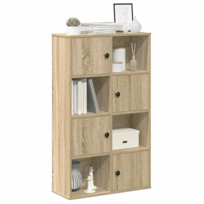 Afbeelding van vidaXL Boekenkast 60x24x101,5 cm bewerkt hout sonoma eikenkleurig