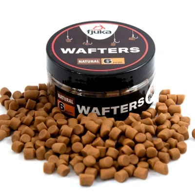 Afbeelding van Fjuka Wafters Natural 6mm Hookbaits