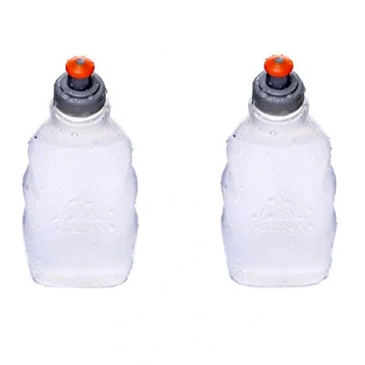 Afbeelding van AONIJIE 2 stuks 250 ml/350 ml/450 ml/500 ml/600 ml opvouwbare BPA vrije TPU drinkflessen sportfles (250ml 2pcs Harde Ketel)