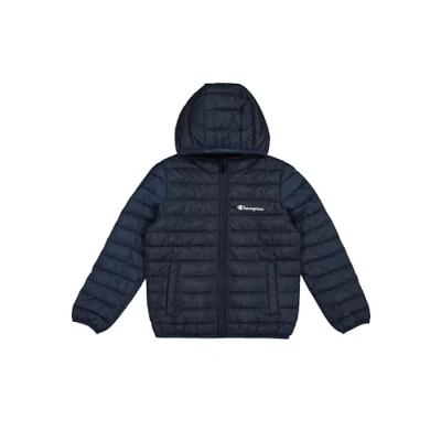 Afbeelding van Champion Outdoor Light Hooded Winterjas voor kinderen, Maat: 102/107, Navy
