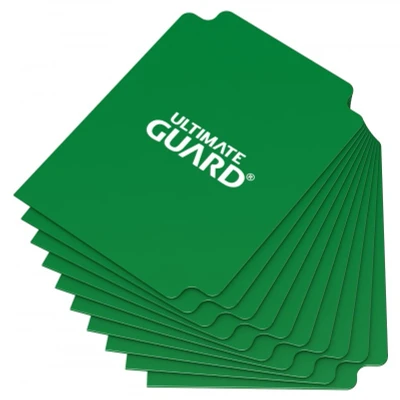 Afbeelding van Ultimate Guard Card Dividers: Green (10 stuks)