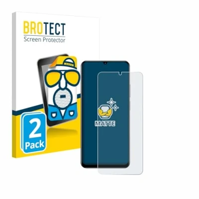Afbeelding van BROTECT Screenprotector voor realme C61 Folie Beschermfolie matte (2 Stuks)