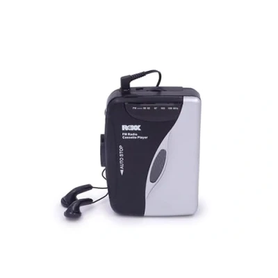 Afbeelding van Roxx PCP 300 Draagbare cassettespeler Zwart/zilver
