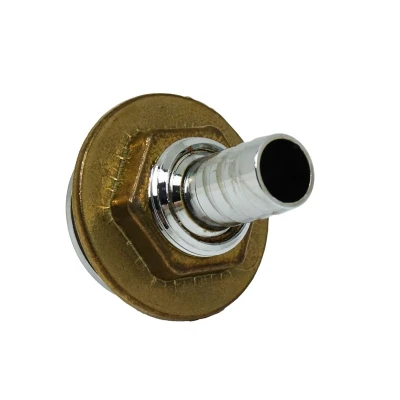 Afbeelding van Ontluchtingsnippel vlak, verchroomd, 16mm