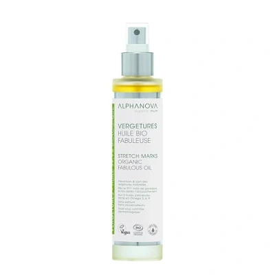 Afbeelding van Alphanova, Lichaamslotion, Santé Huile Vergetures Fabuleuse Biologisch (100ml) (Lichaamscrème, 100 ml)