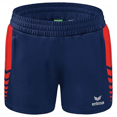 Afbeelding van Erima Six Wings worker short dames new navy/rood