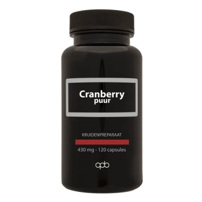 Afbeelding van Apb Holland Cranberry Extract Puur 430mg, 120 capsules