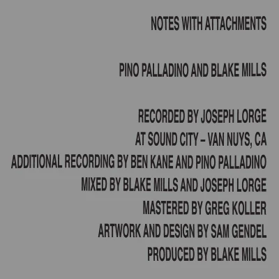 Afbeelding van Blake Mills Pino Palladino Notes With Attachments (CD)