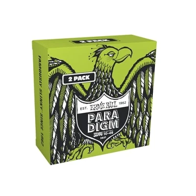 Afbeelding van Ernie Ball Regular Slinky Paradigma 2 Pack 10 46