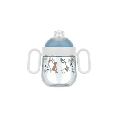 Afbeelding van Mepal Mio antilekbeker 200 ml Makkelijk vast te houden Kinderservies Forest Friends