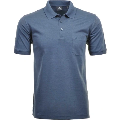 Afbeelding van Ragman Poloshirt, Heren, Maat: 4XL, Azur