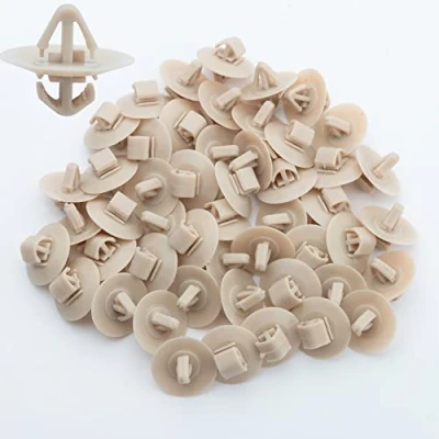 Afbeelding van Konuooer 50 stuks zijdeur sierlijstclips kunststof 93160023 zijlijst bekleding clips compatibel met Renault Nis san 0pel 500326896