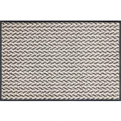 Afbeelding van wash+dry by Kleen Tex Mat Duo Latte Inloopmat, antislip, geschikt voor binnen en buiten, wasbaar