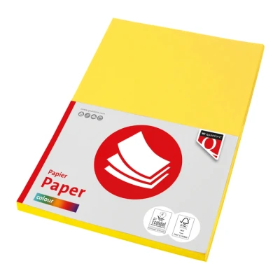 Afbeelding van Kopieerpapier Fastprint A4 80gr geel 100vel