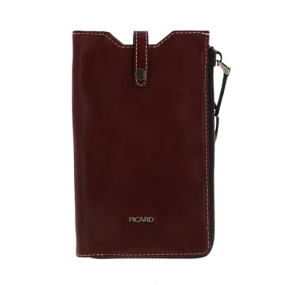 Afbeelding van Picard 5295 telefoonhoesje van waterbuffelleer in de kleur: cognac, voering: polyester, 10x17,5x2 cm, 52953Z0210, klassiek