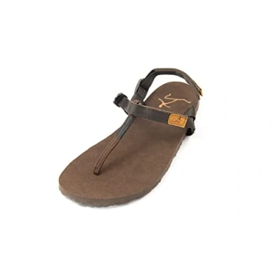 Afbeelding van Pies Sucios Terra sandalen, Ss23 10mm Bruin, 43 EU Breed